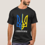 T-SHIRT UKRAINE FLAG SYMBOL<br><div class="desc">People who love Ukrainian parade party, travel visiting love Ukraine tryzub art traditional embroidery vyshyvanka clothes are sure to love this Ukrainian apparel. cute and funny birthday gift idea for Girlfriend, Mother, Wife who were born in Ukraine, Proud to be a beautiful Ukrainian Girl and love her country. Ukraine Independence...</div>