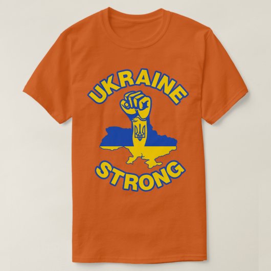 T-shirt Ukraine forte (Design devant)