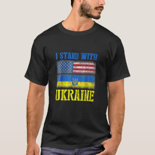 T-shirt Ukraine : L'Ukraine soutient l'Ukraine par un drap