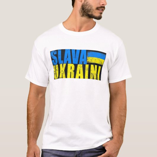 T-shirt Ukraine Slava (Devant)