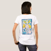 T-shirt Ukraine Support, Art pour Ukraine (Dos entier)