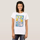 T-shirt Ukraine Support, Art pour Ukraine (Devant entier)