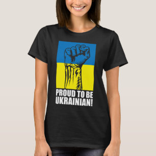 T-shirt Ukraine Ukrainiens Ukrainien Kiev Trysub Drapeau 1
