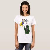 T-shirt Ukraine Zelensky Superhero Combattre Poutine (Devant entier)