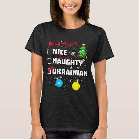 T-shirt Ukrainian Christmas (Devant)