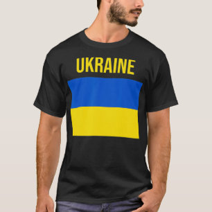 T-shirt Ukrainian Tee Travel Flag