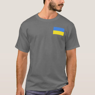 T-shirt Ukraune - Paix - Drapeau ukrainien - Liberté  