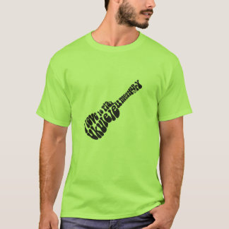 T-shirt ukulele