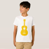 T-shirt Ukulele - Ambre (Devant entier)