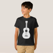 T-shirt Ukulele - Blanc (Devant entier)
