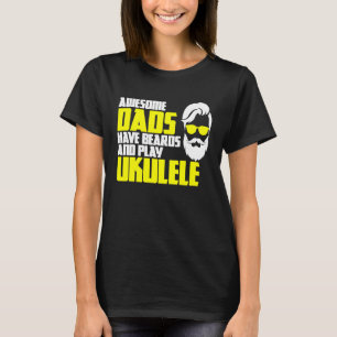 T-shirt Ukulele Dire Fête des pères Guitare Musique Ukulel