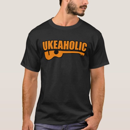 T-shirt Ukulele Drôle (Devant)