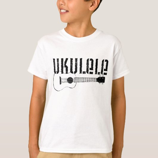 T-shirt Ukulélé fraîche (Devant)