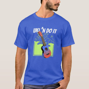 T-shirt Ukulele Hawaiian Guitare Cadeau