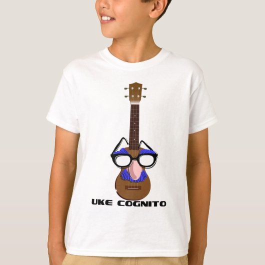 T-shirt Ukulélé incognito (Devant)