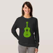 T-shirt Ukulele - Martian Green (Devant entier)