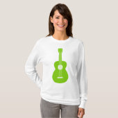 T-shirt Ukulele - Martian Green (Devant entier)