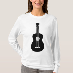 T-shirt Ukulele - Noir