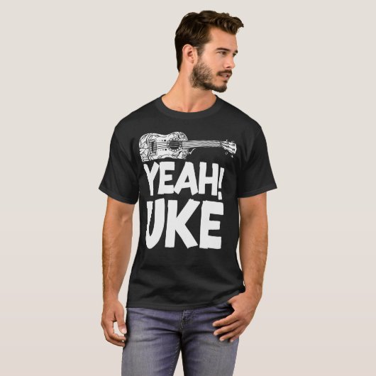 T-shirt Ukulele OuaisUke (Devant entier)