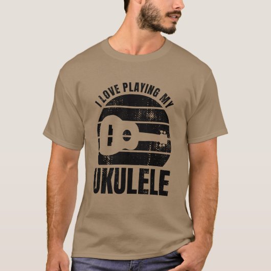 T-shirt Ukulele Player Quote family (Devant)