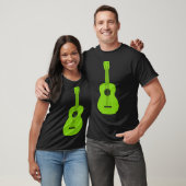 T-shirt Ukulele - Vert Martien (Unisexe)