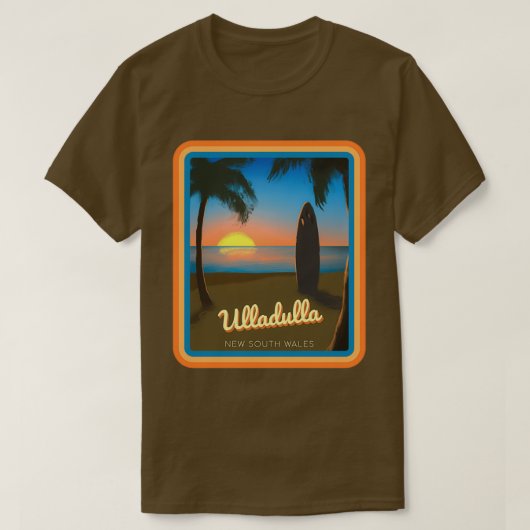 T-shirt Ulladulla Nouvelle-Galles du Sud (Design devant)