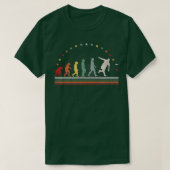 T-shirt Ultimate Evolution Retro Frisbee Disk Golf Hobby U (Design devant)