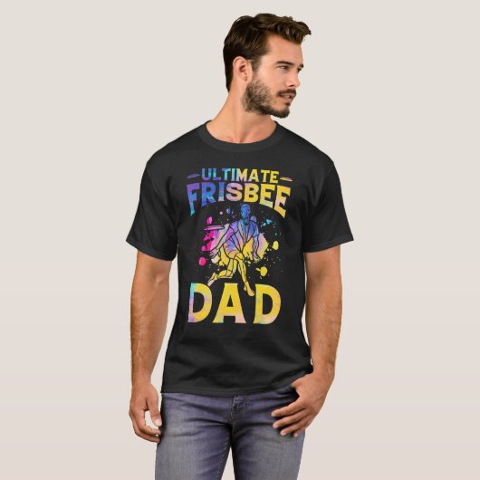 T-shirt Ultimate Frisbee Papa (Devant entier)