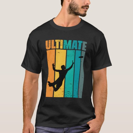 T-shirt Ultimate Frisbee Team Sport Frisbee Player (Devant)