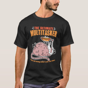 T-shirt Ultimate Multitasker Street Cat Trash Animal Possu
