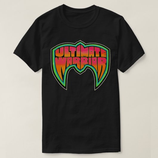 T-shirt Ultimate Warrior Mask Pro FanArt Tribute (Design devant)