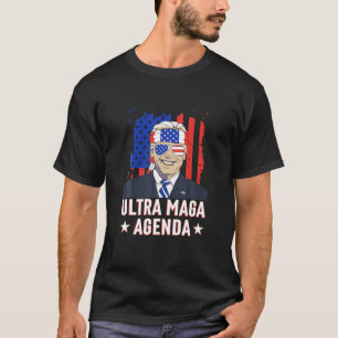 T-shirt Ultra MAGA Agenda Trump Revenir 2024 Vêtements