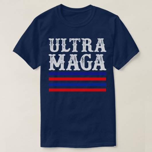 T-shirt Ultra Maga déprimé (Design devant)