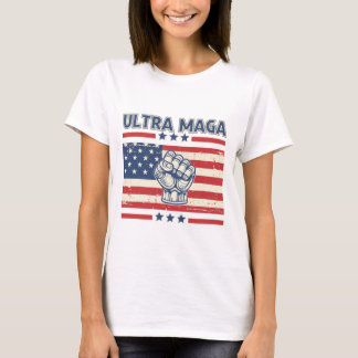 T-shirt Ultra MAGA - Donald Trump patriotique