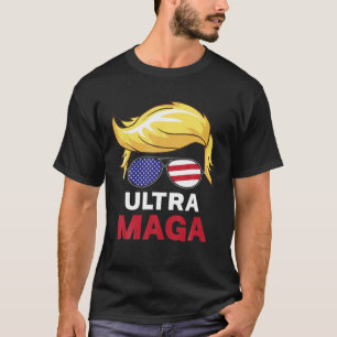 T-shirt Ultra Maga Funky Super MAGA King Pro Trump