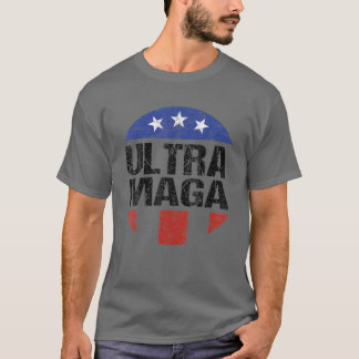 T-shirt Ultra Maga Funny American Flag Lover