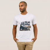 T-shirt Ultra Trailrunning Parce que les Marathons Se Term (Devant entier)
