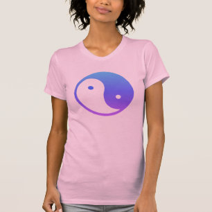 T-shirt ultra-violet de Yin Yang