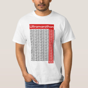 T-shirt ULTRAMARATHON 100 miles   sourire