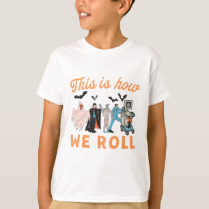 T-shirt Ultrasound Tech Ghosts Vascular Tech Sonographe H