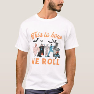 T-shirt Ultrasound Tech Ghosts Vascular Tech Sonographe H