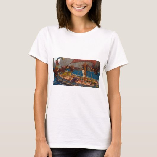 T-shirt Ulysse et les sirènes (Devant)