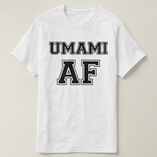 T-SHIRT UMAMI AF (Design devant)