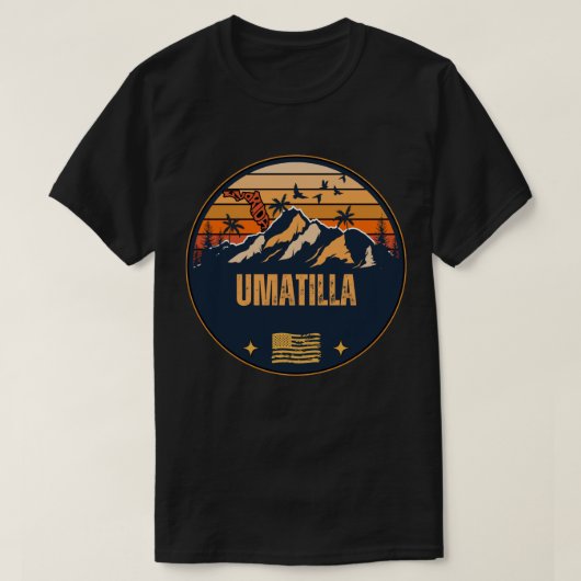T-shirt Umatilla, Floride (Design devant)