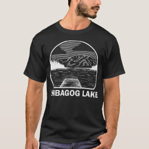 T-shirt UMBAGOG LAKE MAINE Funny Pêche Camping Summer Gi