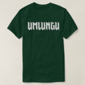 T-shirt Umlungu (Design devant)