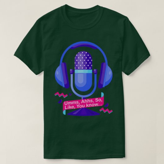 T-shirt Umms Ahhs Comme Vous Connaissez 1 (Design devant)