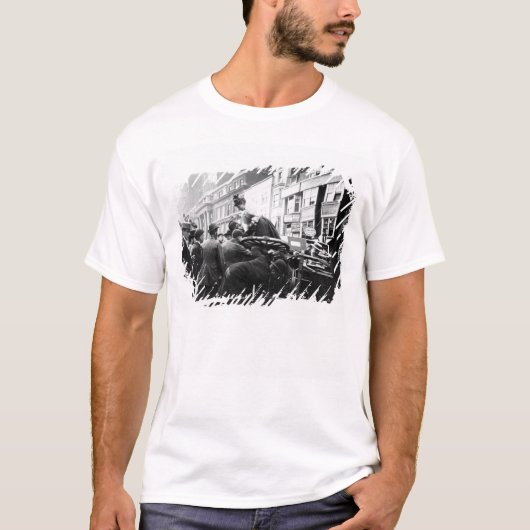 T-shirt Un accident de la circulation (Devant)