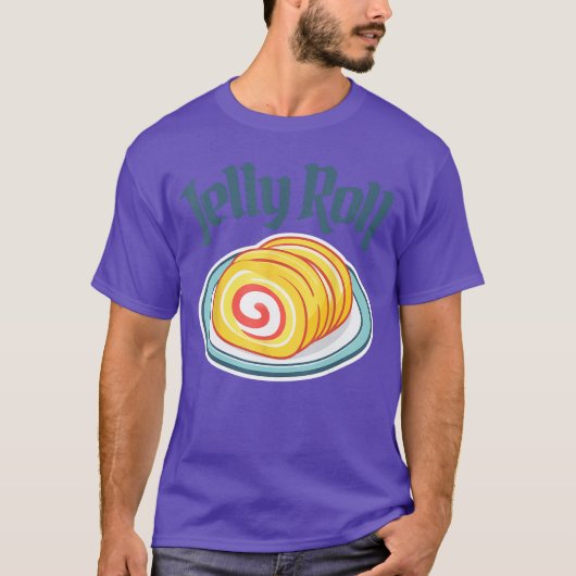 T-shirt Un ami dessert Jelly Roll (Devant)