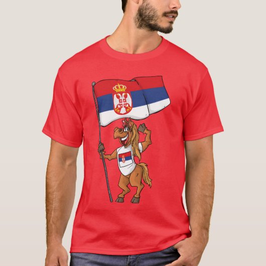 T-shirt Un ami serbe (Devant)